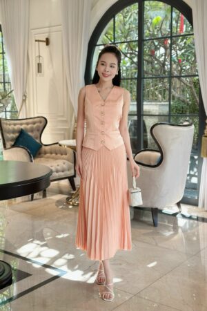 CHÂN VÁY DẬP LI KIỂU