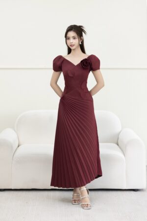 ĐẦM DẬP LI ĐÍNH CÀNH HOA