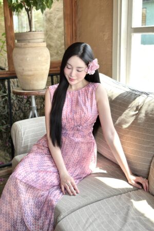 ĐẦM VOAN THẮT EO