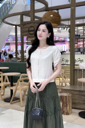 ÁO CỔ TRÒN CHẠY LI