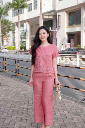 QUÂN LINEN ỐNG SUÔNG