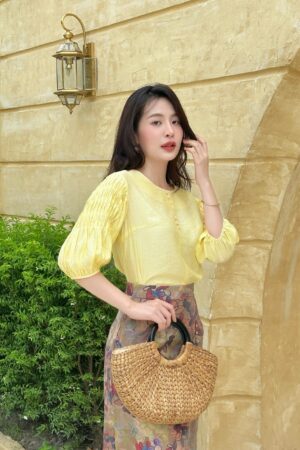 ÁO TƠ TAY XẾP LI