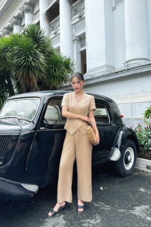 QUẦN LINEN LƯNG THƯỜNG
