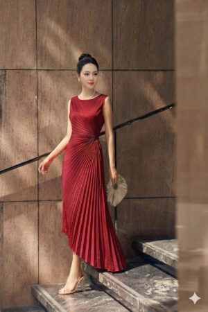 ĐẦM DẬP LI THẮT EO