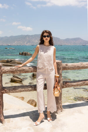 QUẦN LINEN CHÂN REN COMING SOON