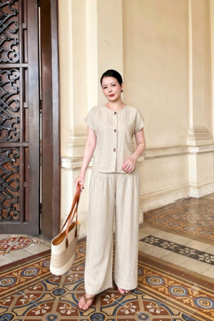 ÁO KIỂU LINEN CÁNH DƠI