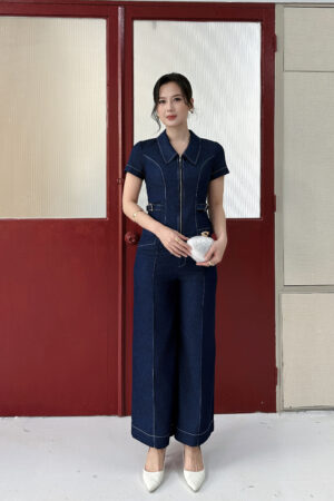 QUẦN ỐNG RỘNG GIẢ JEAN