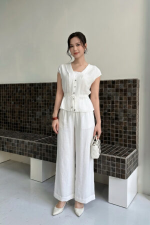 SET TƠ CỔ TIM BUỘC DÂY EO